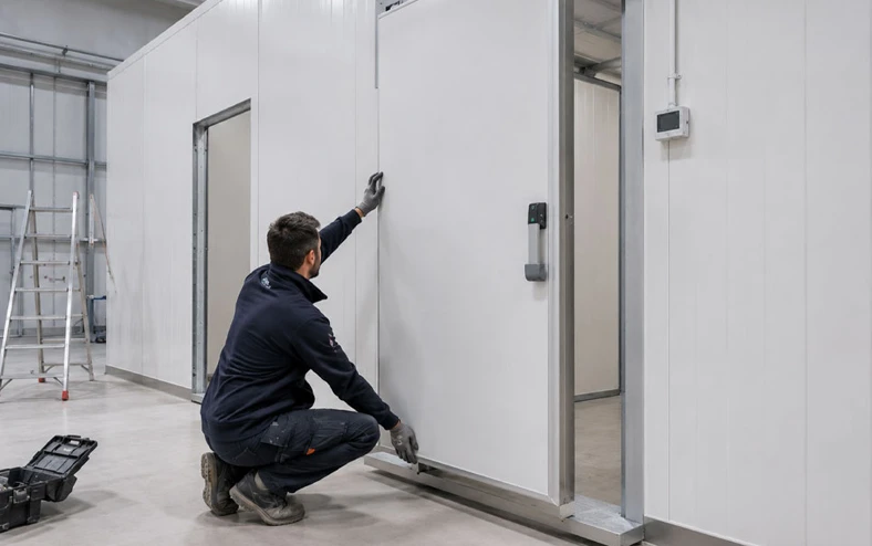 Installazione professionale di una cella frigorifera